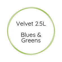 Load image into Gallery viewer, Autentico Velvet 2.5L Blues & Greens Velvet Autentico Paint Online