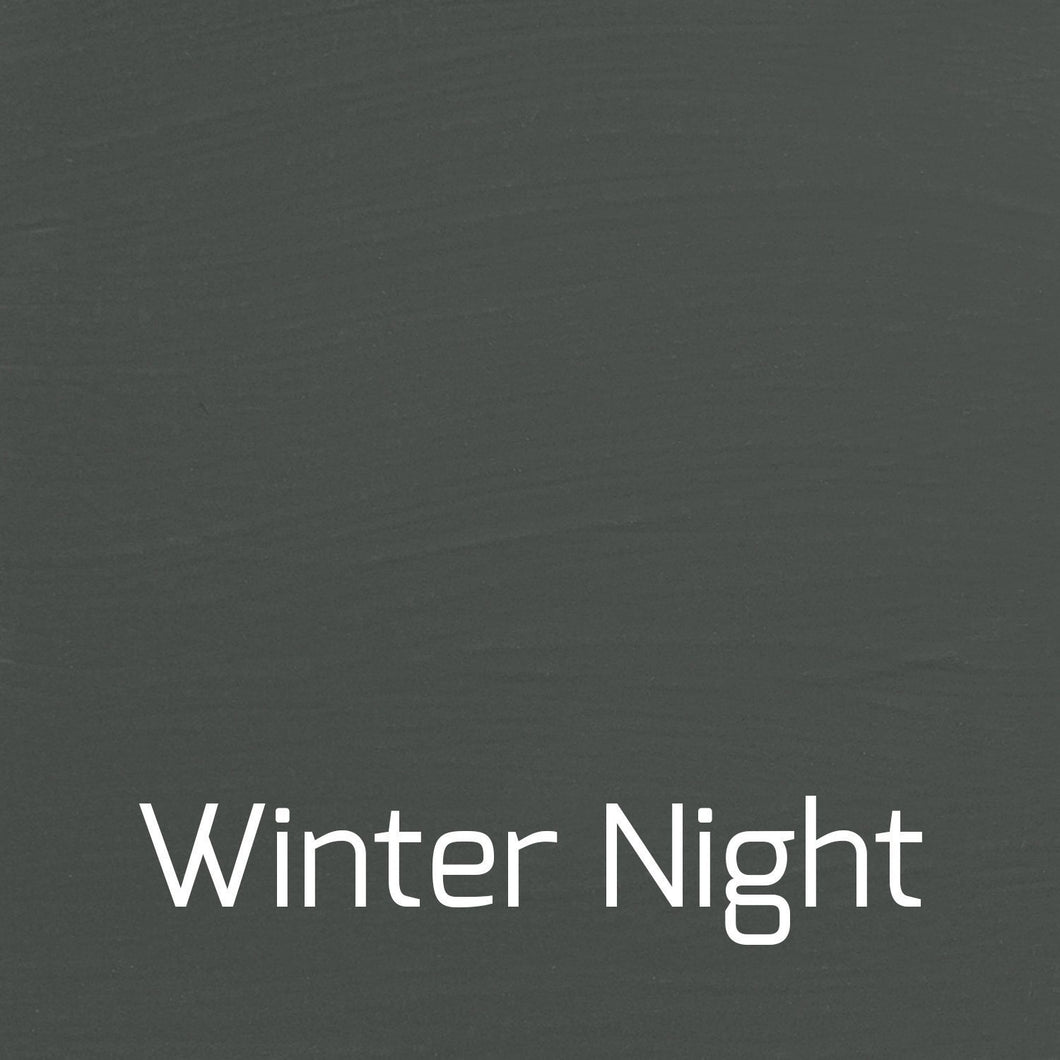 Winter Night - Vintage-Vintage-Autentico Paint Online